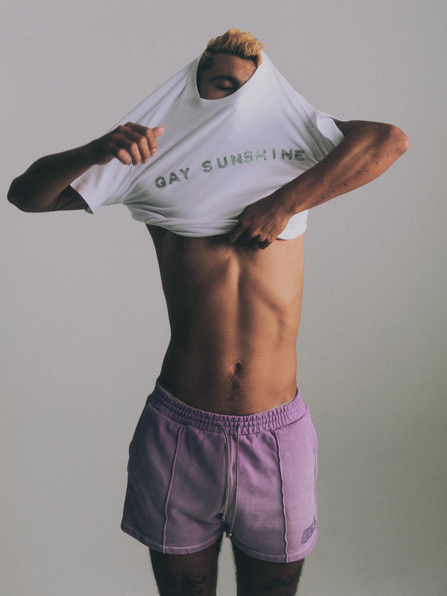 GLITTER LOGO TEE