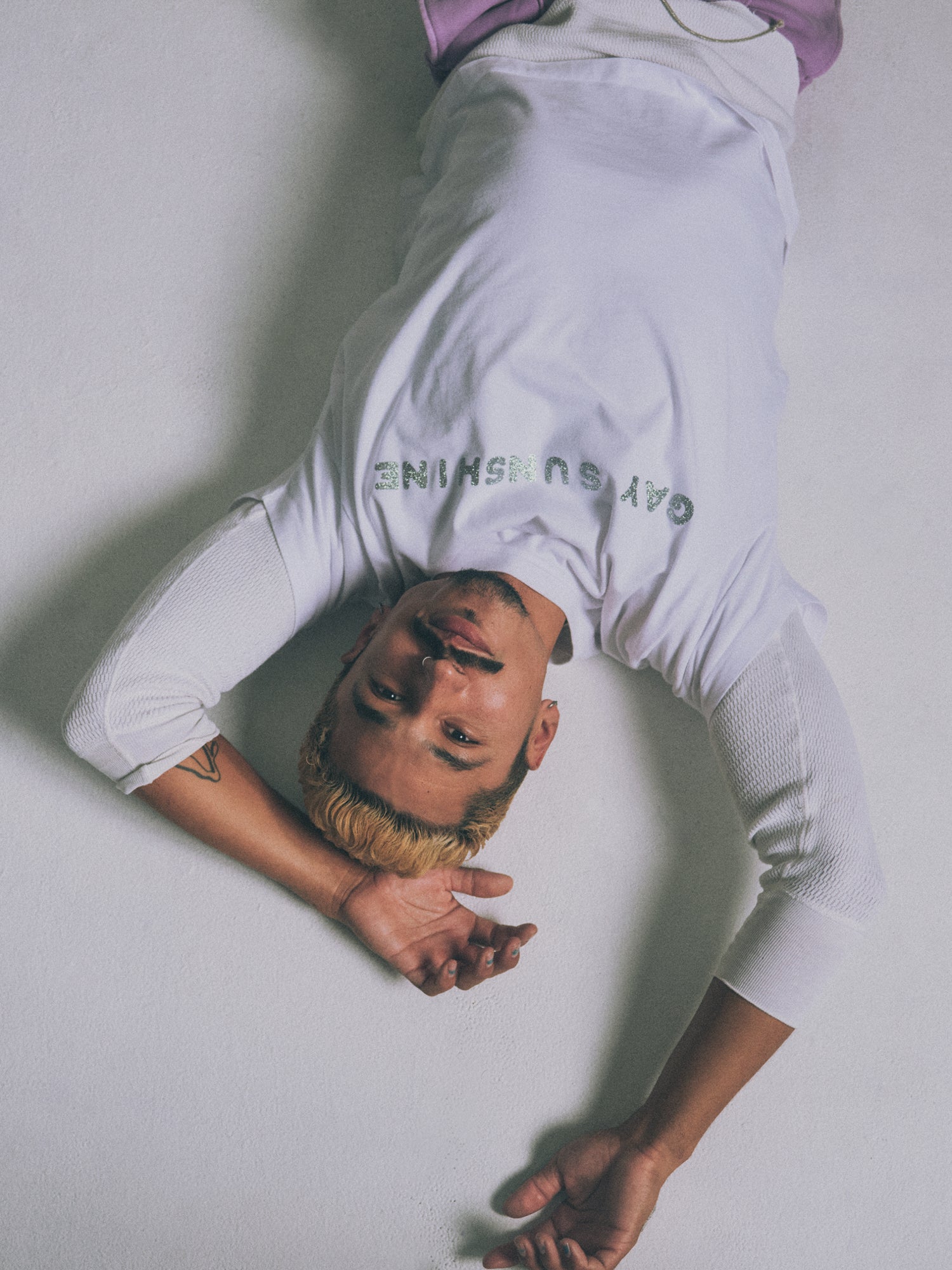 GLITTER LOGO TEE