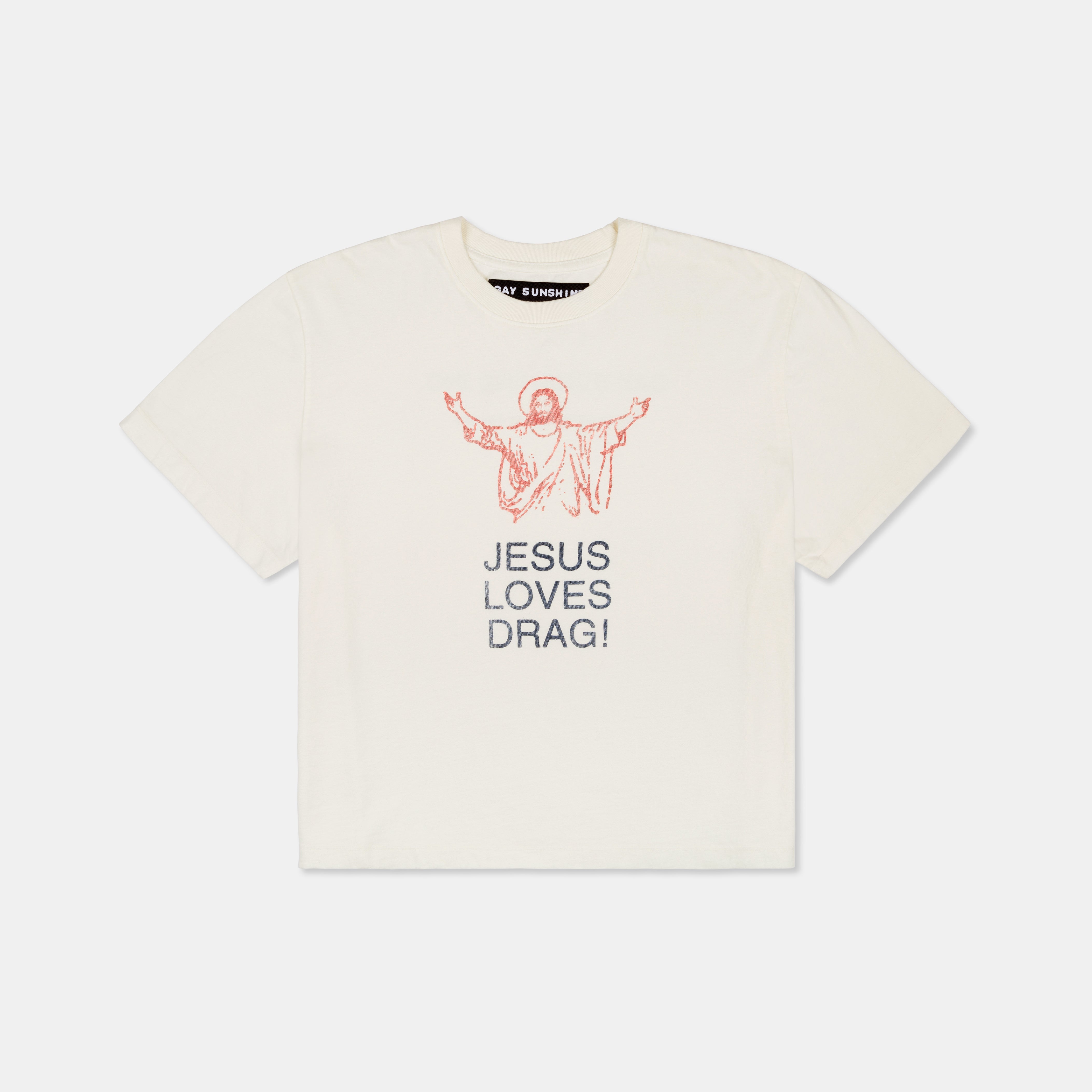 JESUS LOVES DRAG TEE