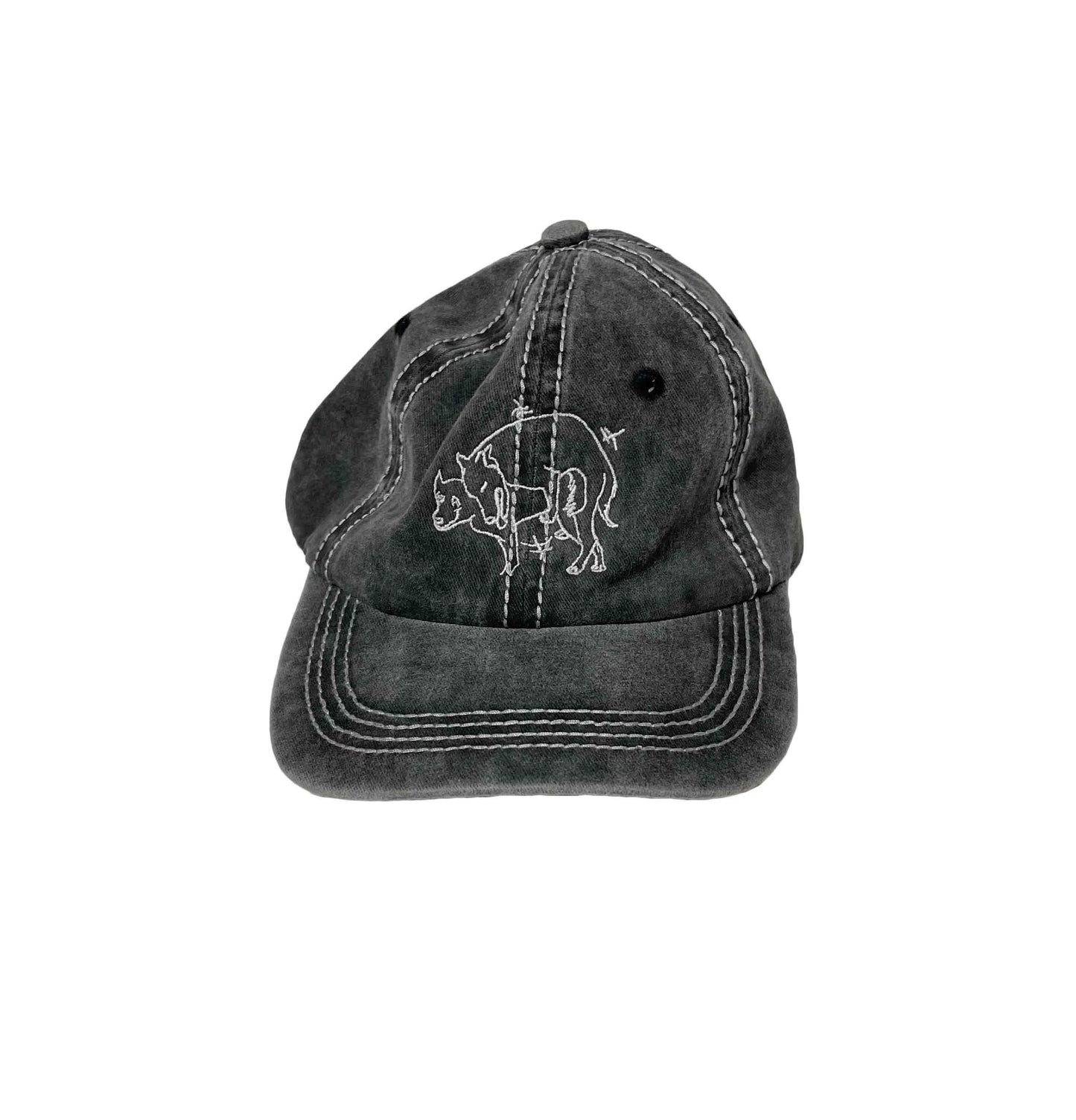 “F*CK LIKE DOGS” Black Dad Cap