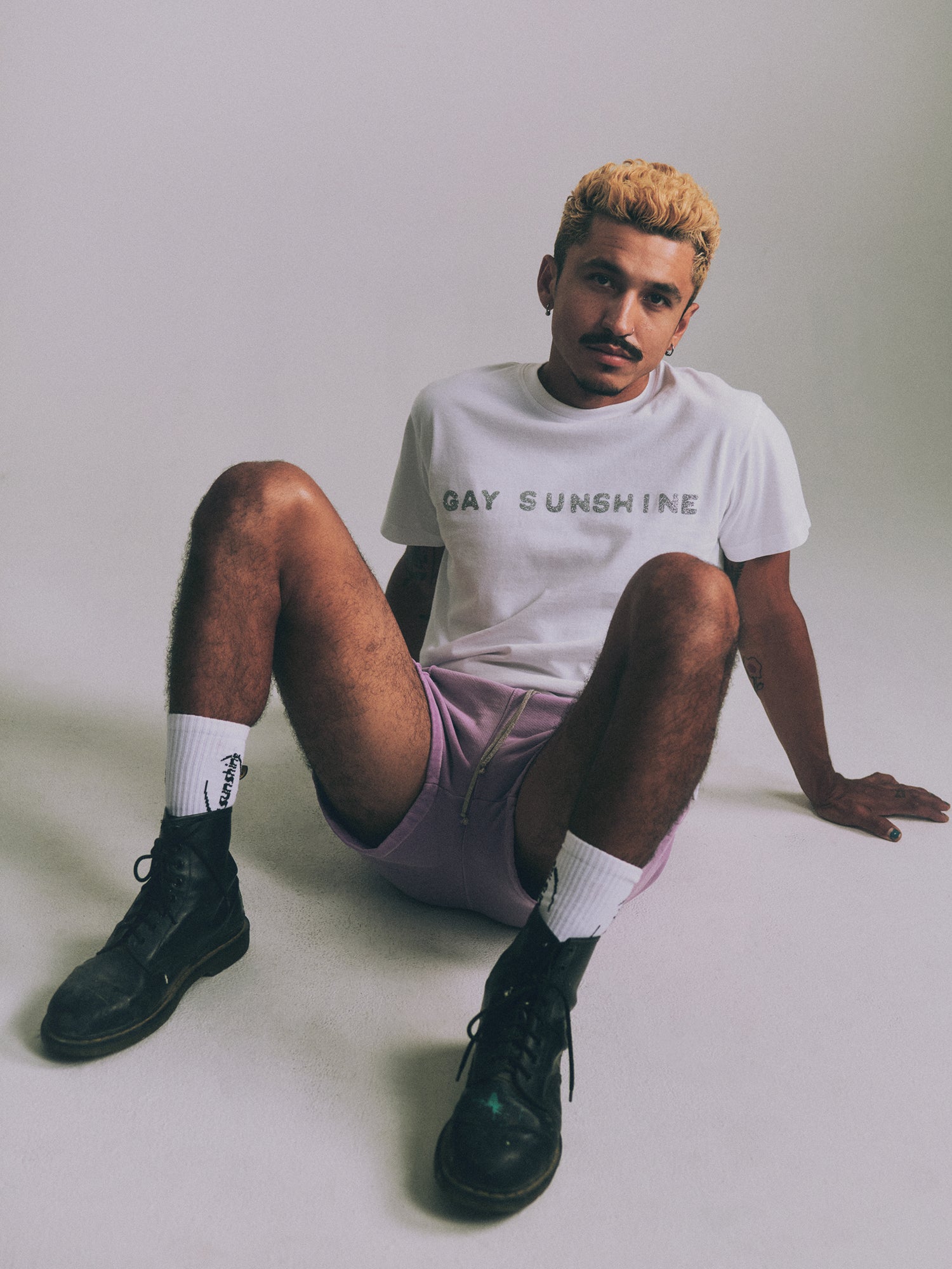 GLITTER LOGO TEE