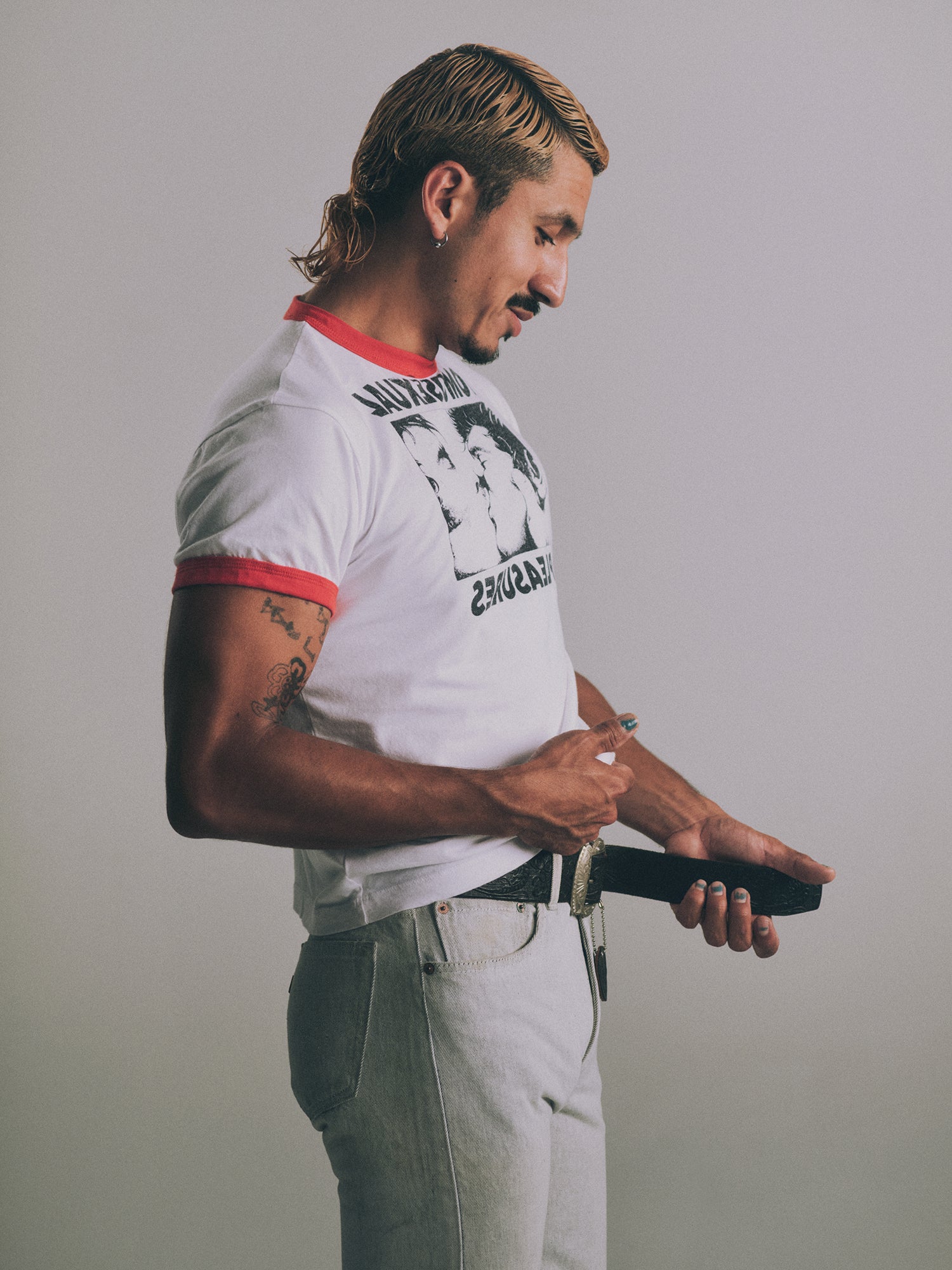 PLEASURES RINGER TEE