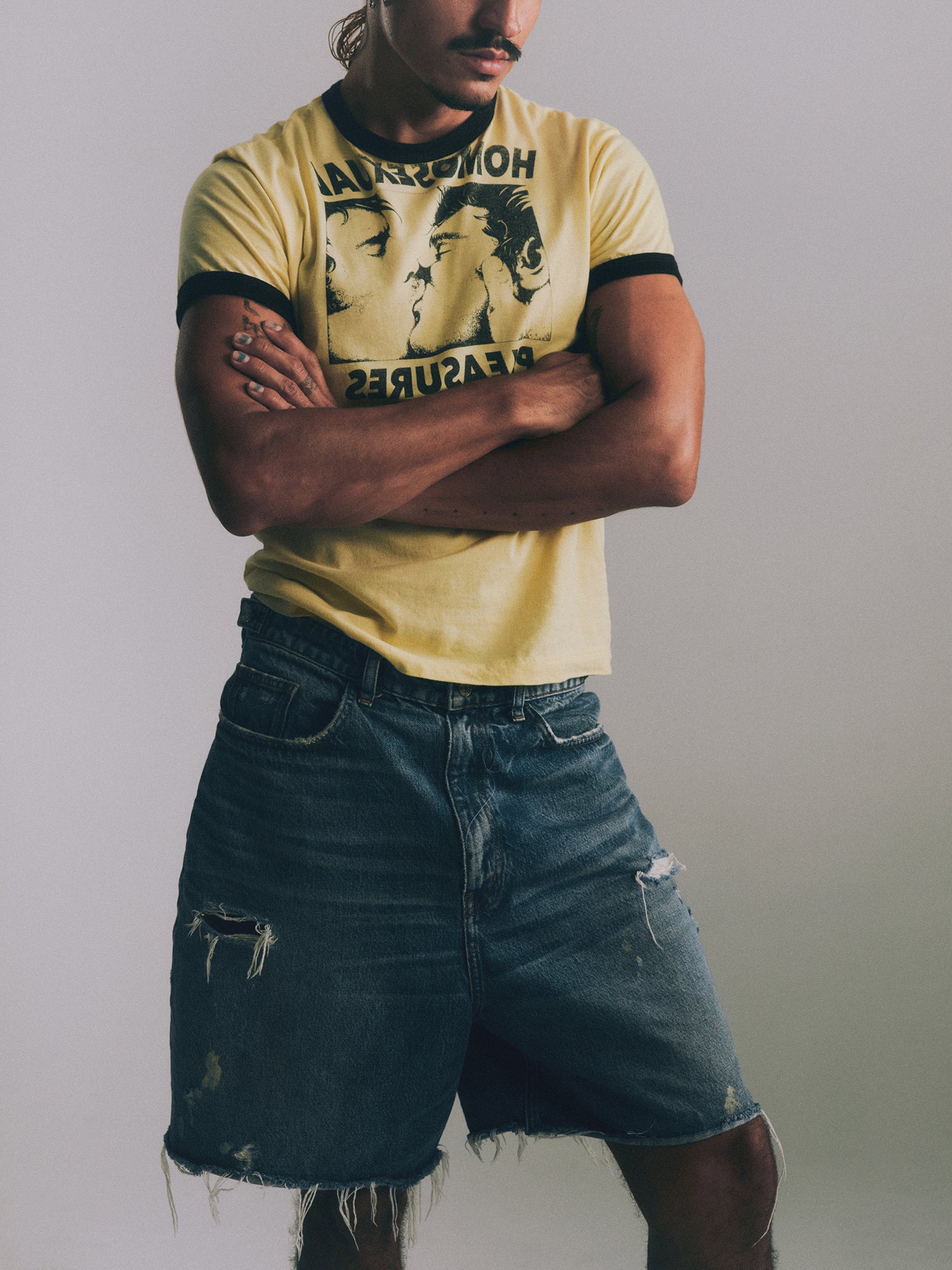 PLEASURES RINGER TEE